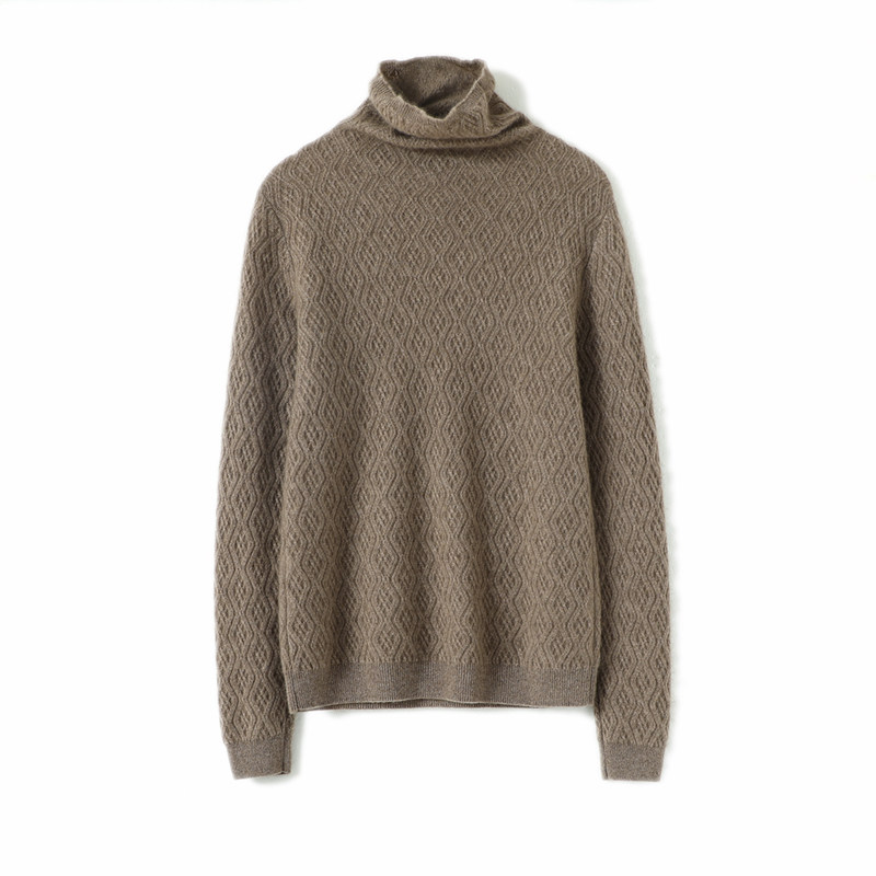 启超再出通勤神搭！重工100%山羊绒衫女高领纯羊绒毛衣针织打底衫,淘宝优惠券,粉丝福利购,淘宝优惠卷