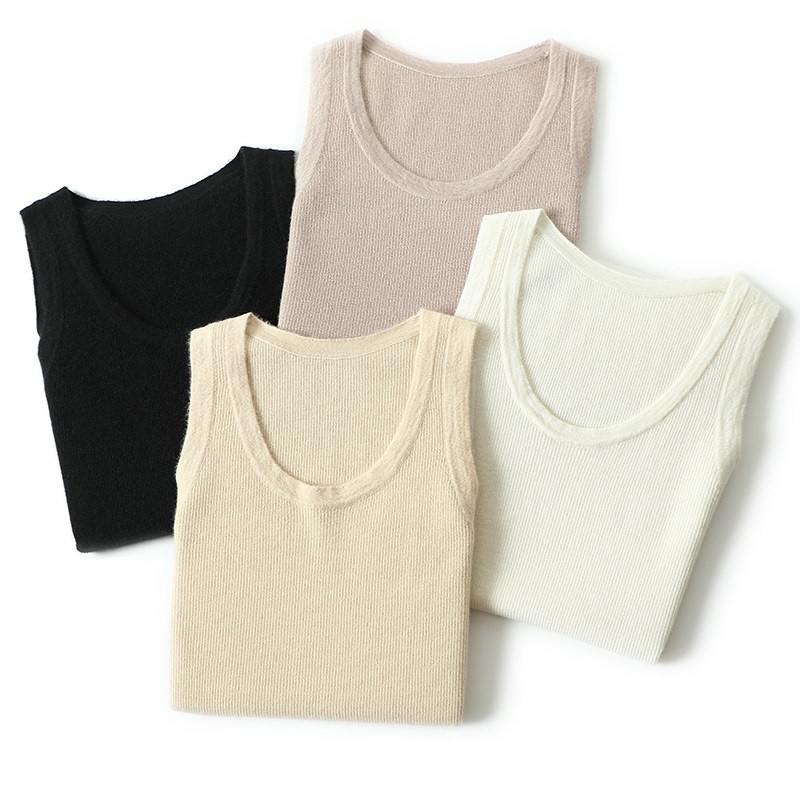 舒服到炸！版型好又好搭~精纺纯山羊绒背心女纯羊绒毛衣吊带秋冬,淘宝优惠券,粉丝福利购,淘宝优惠卷