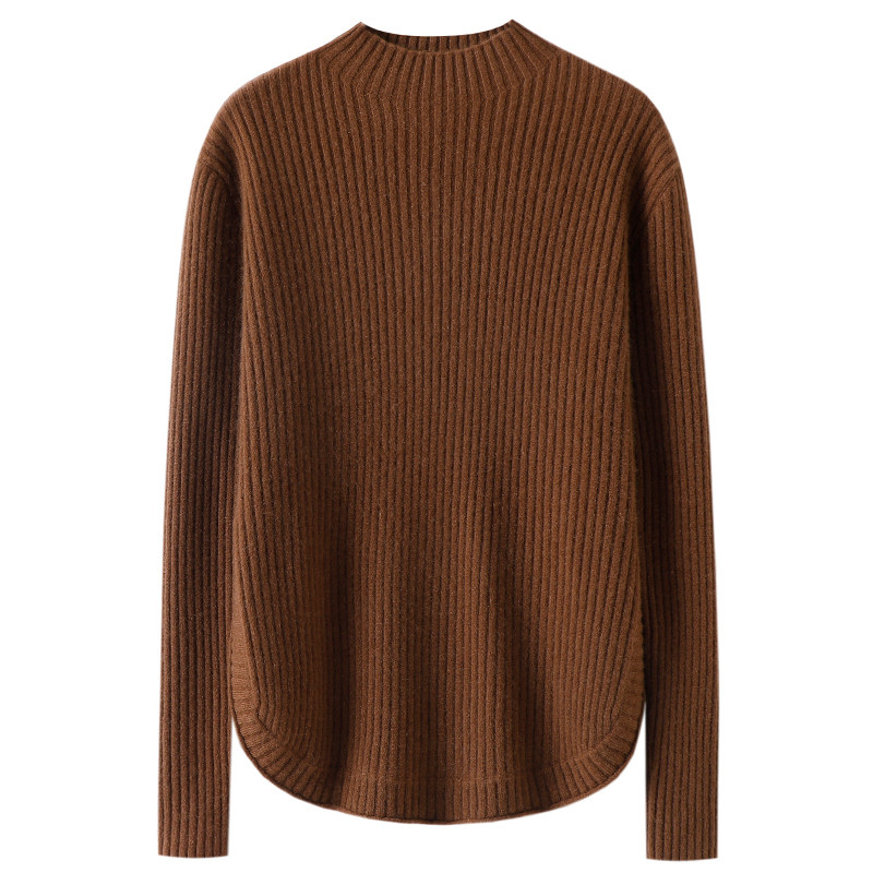 启超高品质口碑~半高领开叉100%纯山羊绒衫女针织打底衫秋冬上衣,淘宝优惠券,粉丝福利购,淘宝优惠卷