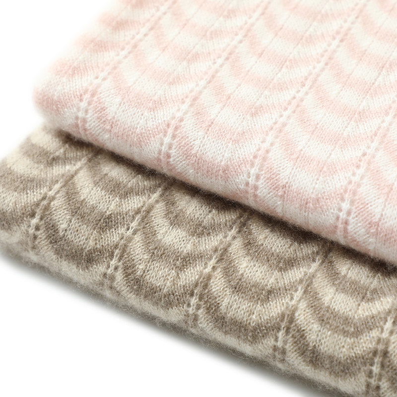 非常抬气质！波纹复古镂空羊绒衫女圆领中长款纯羊绒毛衣连衣裙,淘宝优惠券,粉丝福利购,淘宝优惠卷