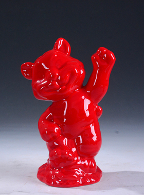 办公室客厅装饰桌面吉祥动物现代