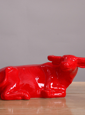 卡通简约动物桌面镇宅现代新创意