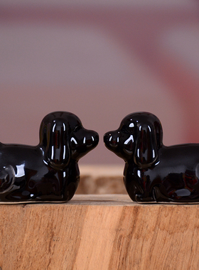 陶瓷动物招财吉祥摆件风水工艺品