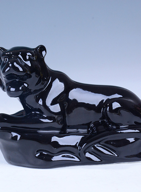 大小号黑色风水雕塑12生肖工艺品