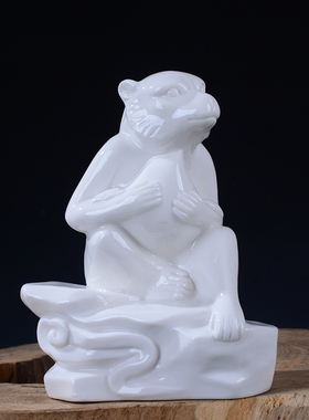 大圣归来风水陶瓷家居客厅生肖猴