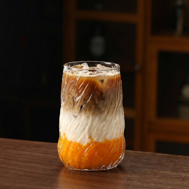 ຈອກຊາຫມາກໄມ້ borosilicate ສູງ retro ຍີ່ປຸ່ນ Dirty ice ອາເມລິກາກາເຟຈອກນ້ໍາພິເສດຈອກ latte ຈອກເຄື່ອງດື່ມ