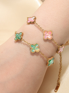 非遗手工螺钿手链diy材料