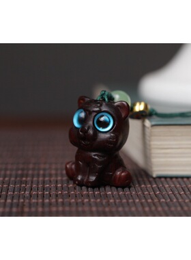 丑东西挂件创意绿檀木生