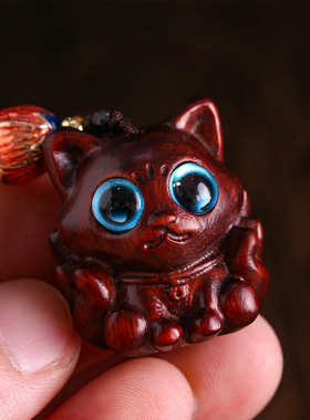 可爱卡通檀木系列九尾狐