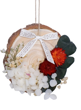 母亲节手工DIY永生花木片