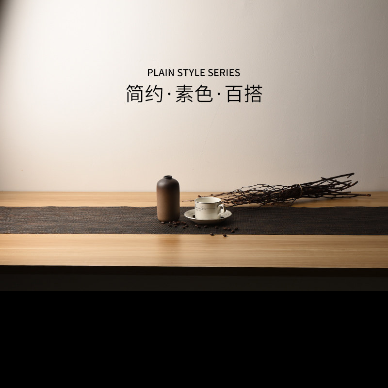 欧式桌旗PVC餐桌长条布日式隔热垫家用茶几桌布床旗柜旗现代简约,淘宝优惠券,粉丝福利购,淘宝优惠卷