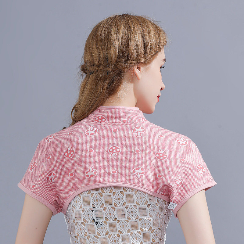 棉质护颈肩膀的坎肩女士月子护肩 悦吻短外套