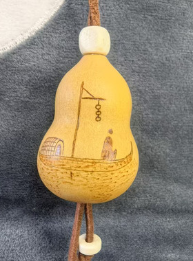 手工烙画天然葫芦挂件车包门口