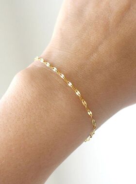 Gold Color Stainless Steel Chain Bracelets for Women Stainle
