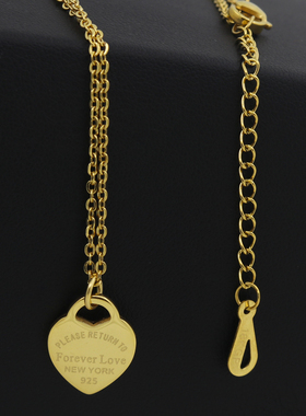 Famous Brand Love  Necklace Women paragraph clavicle  Neckla