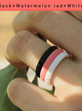 1pc Sports Stylish 3mm Thorn Biker Narrow Finger Silicone Ri