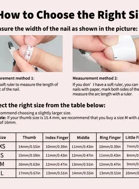 Cute Pink Sweet Princess Removable Handmade Wear Nail ArtVit