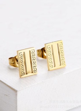 Necklace Female Style Clavicle Chain Temperament Earrings Pe