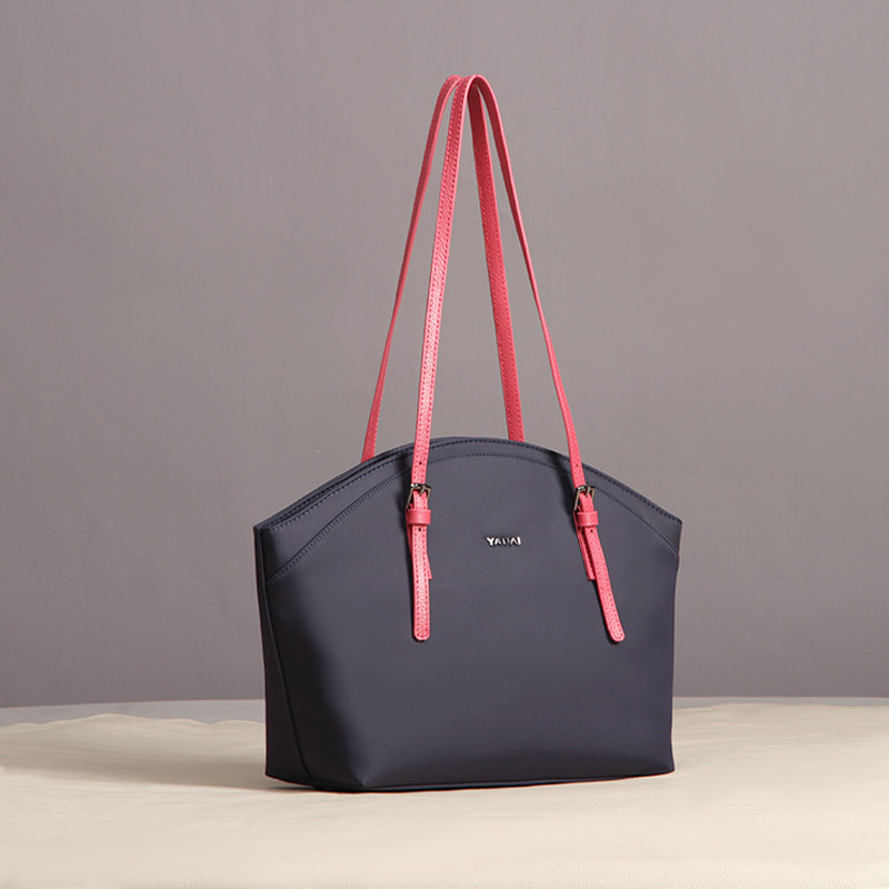 娅黛2023春夏新款尼龙布小众贝壳包 娅黛箱包女士包袋