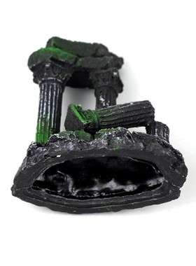 水族箱罗马柱树脂工艺品山城堡厂