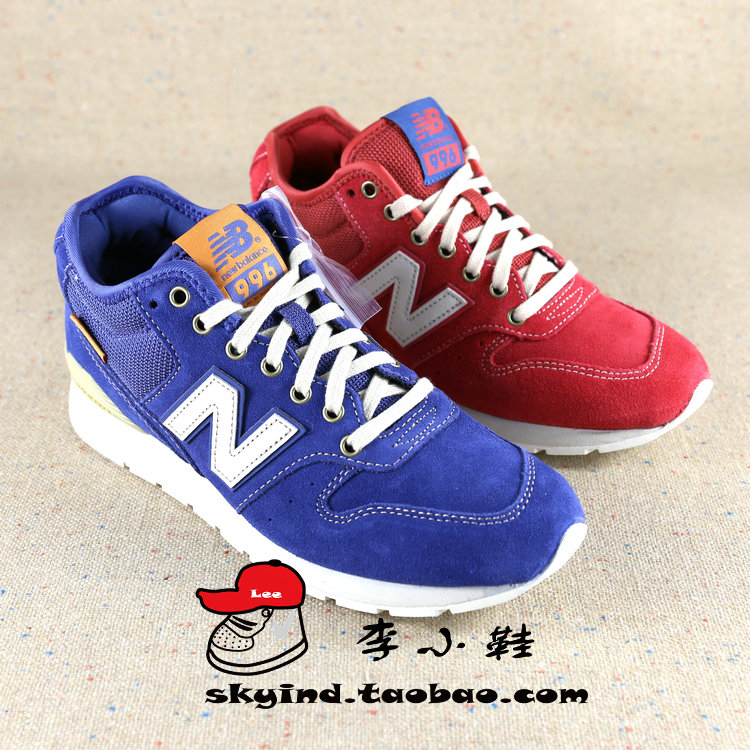 NEW BALANCE 男女子情侣高帮NB全皮 MRH996BB/BS/BD/AB/AH/CA/CB - 图0