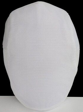 网眼透气贝雷帽白色休闲夏鸭舌帽