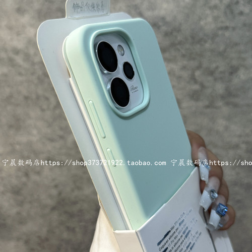 适用reno15手机壳reno15pro液态硅胶reno14保护套13小清新findx9个性oppo复古findx7时尚findx8s清新k13turbo - 图1