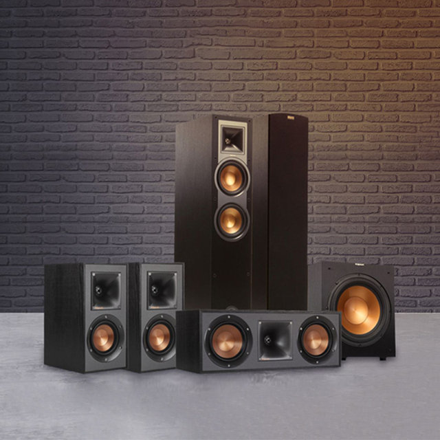 Klipsch R-26F HiFi floor-standing speaker Dolby Atmos channel ceiling speaker 5.0 home movie set