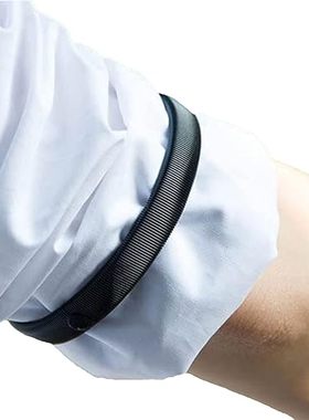 男女士弹力臂环衬衣长袖固定器弹性可调节防滑臂吊袜带爱人的礼物