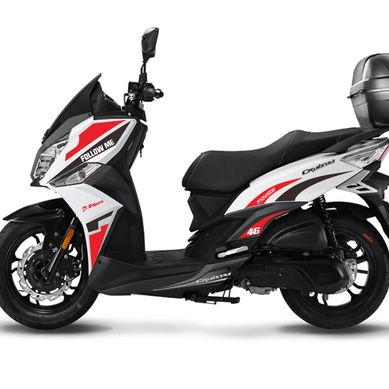 适应于三阳巡弋150/180贴纸个性装饰贴花改装防水拉花支持订制