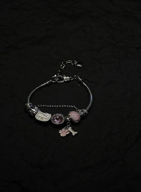 可爱甜酷少女感~凯蒂猫手串