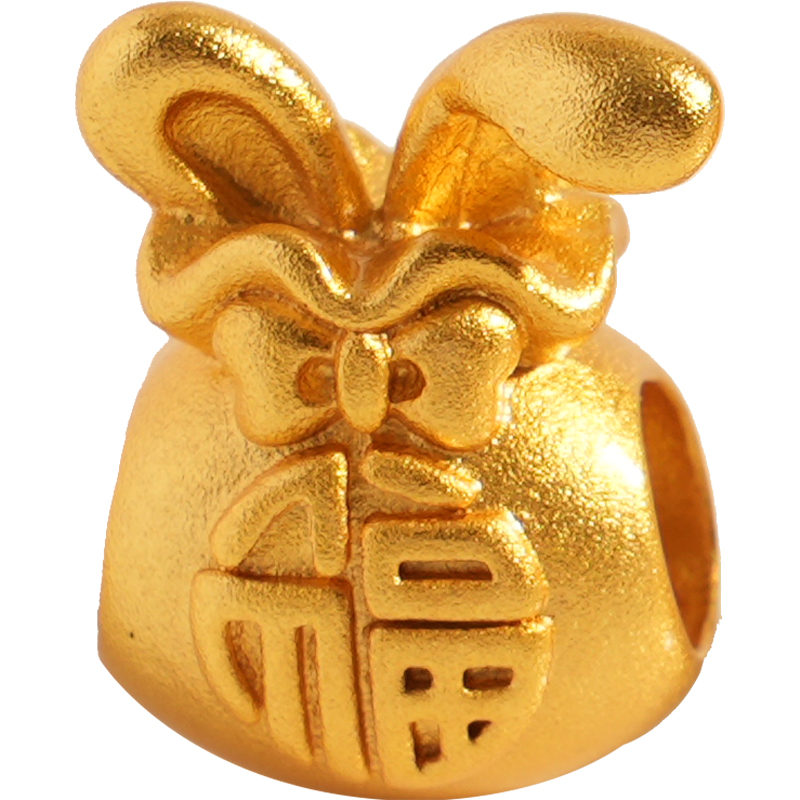 沙金福袋钱袋配件串珠散珠手工编织diy配珠手链手串绳小配饰饰品 - 图3