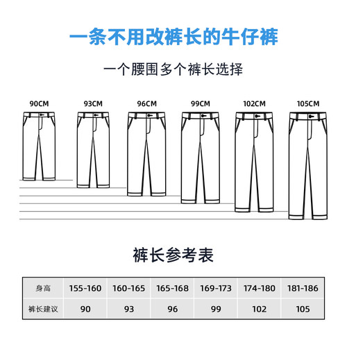 【定制裤长】2026年新款复古水洗抓痕设计做旧宽松阔腿直筒男夏 - 图3