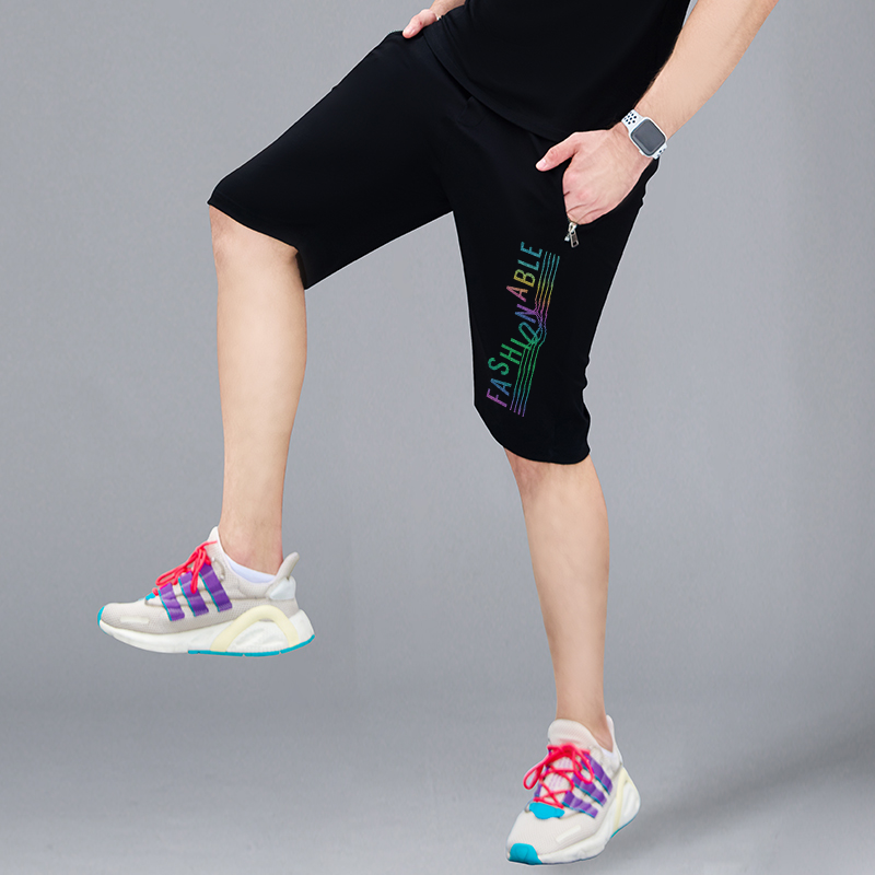 男运动夏季夏外穿潮流百搭居家短裤 zghw休闲裤