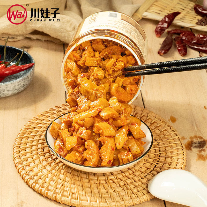 川娃子麻辣香脆萝卜干下饭菜嘎嘣脆香辣辣脆味萝卜丁咸菜四川酱菜,淘宝优惠券,粉丝福利购,淘宝优惠卷