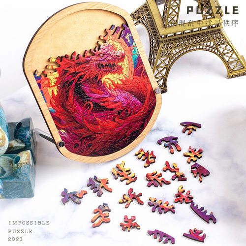 《红龙》治愈系闺蜜生日礼物送女友创意摆件节日礼物 - 图0