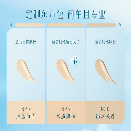 【圣诞礼物】花西子玉养气垫遮瑕持久不脱妆服帖持妆控油bb霜女 - 图1