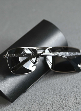 纪梵世男士偏光太阳镜大脸墨镜男款黑色高清开车防强光加宽胖脸