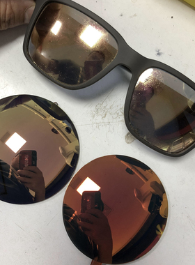 太阳镜换镜片配近视墨镜修复换镜框配近视眼镜修理墨镜片抛光翻新