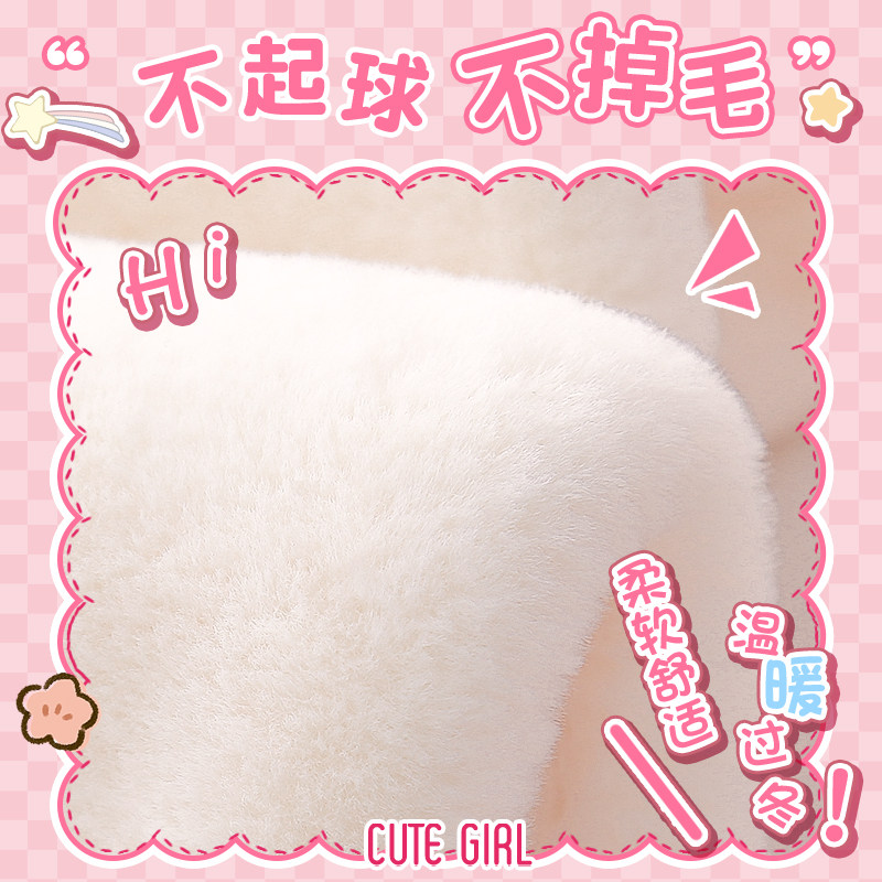 三丽鸥玉桂狗围巾女冬季围脖女友生日礼物送女朋友女友情人节礼盒