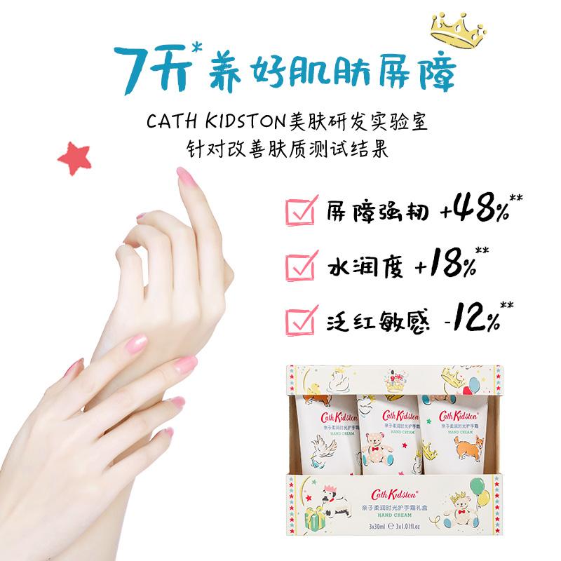 【小美盒】Cath Kidston亲子乐园护手霜沐浴露身体护理伴手礼套装