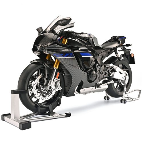 1-6超大款雅马哈R1M模型仿真模拟启动点火喷雾玩具手办摆件礼物 - 图3