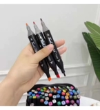 Двусторонний маркер, акварель, мелки, детский художественный комплект для школьников, ручная роспись