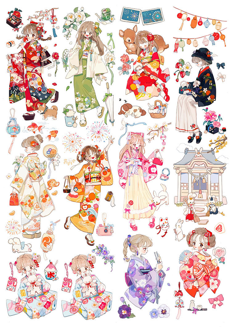 手帐贴纸打印素材推荐品牌 新人首单立减十元 21年6月 淘宝海外