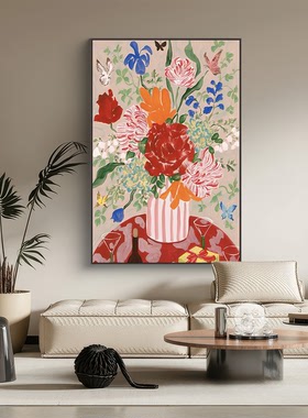兰台图景小众艺术客厅装饰画多巴