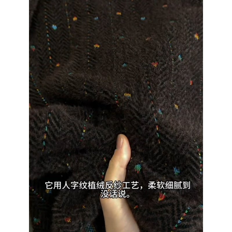 奥特莱斯~撤柜尾单彩纱羊绒裤女韩系加厚毛绒绒羊毛马海毛阔腿裤,淘宝优惠券,粉丝福利购,淘宝优惠卷