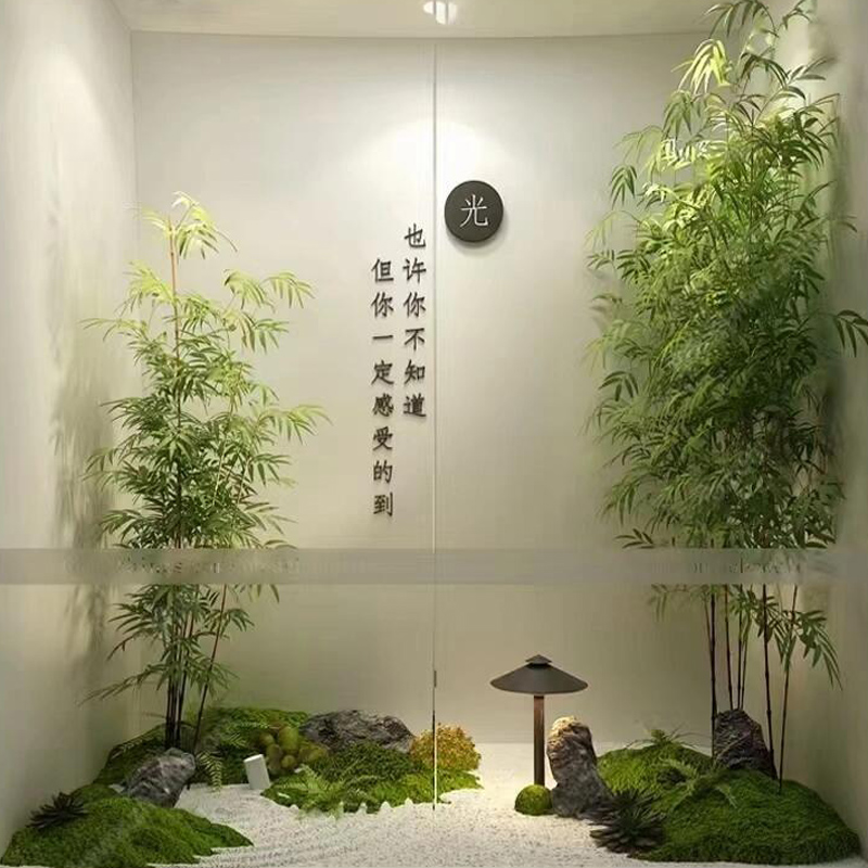 仿真苔藓青苔diy人造苔藓假绿植物森林系列软装室内室外造景装饰 - 图0