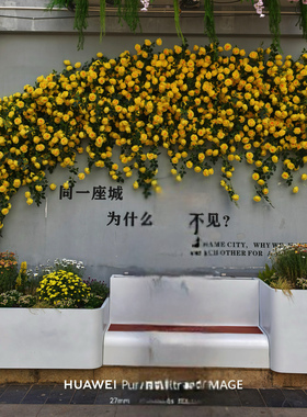 仿真蓝色玫瑰花藤莫奈花园装饰
