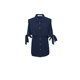 D-HARRY/Dihali's new summer commuter navy polka dot short-sleeved shirt DH232D96209D