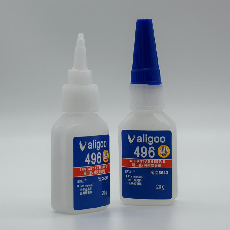 进口Valigoo496胶水瞬间固化透明快干胶水金属塑料粘合剂强力胶 - 图0